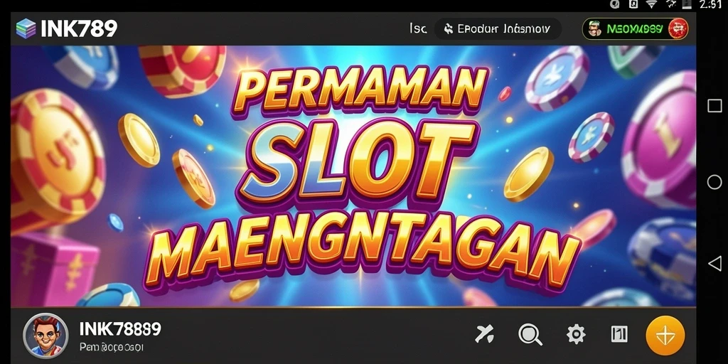 Tampilan menarik dari gameplay Slot di INK789.
